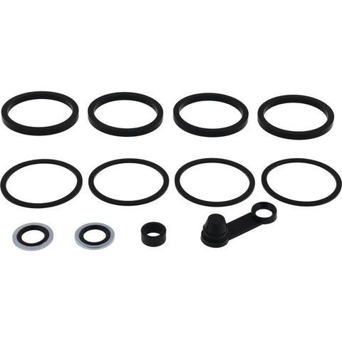 Brake caliper rebuild kit components