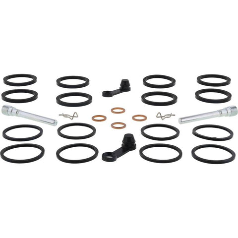 Brake caliper rebuild kit components