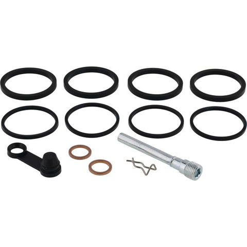 Brake caliper rebuild kit components