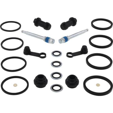 Brake caliper rebuild kit components