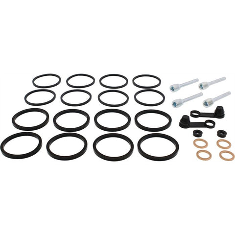 Brake caliper rebuild kit components
