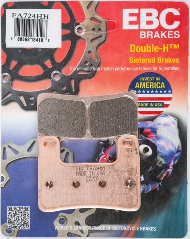 BRAKE PADS FA724HH DOUBLE-H SINTERED