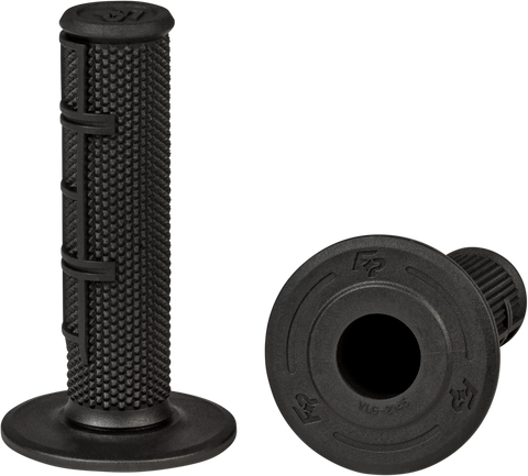 CONTROL MX STANDARD GRIPS BLACK HALF WAFFLE