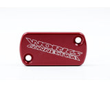 Works Connection Billet Front Brake Cover Red Rm Drz Klx 21-015 manufacturer photo 1