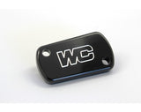 Works Connection Rear Brake Cover (Black) 21-615 manufacturer photo 2
