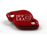 Works Connection Rear Brake Cover (Red) 21-705 manufacturer photo 1