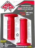 PEE WEE / PIT BIKE MINI GRIPS 7/8" (RED)