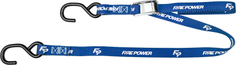 1" TIE-DOWN BLUE 2/PK