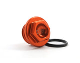 Works Connection Oil Filler Plug Orange 24-020 manufacturer photo 1