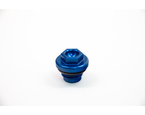 Works Connection Oil Filler Plug Blue 24-076 manufacturer photo 1