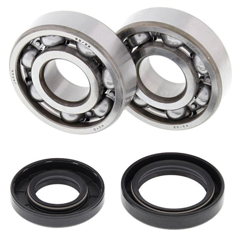 Crank shaft bearing and seal kit components