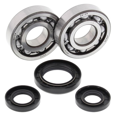 Crank shaft bearing and seal kit components
