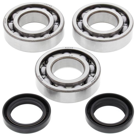 Crank shaft bearing and seal kit components