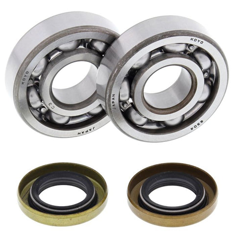 Crank shaft bearing and seal kit components