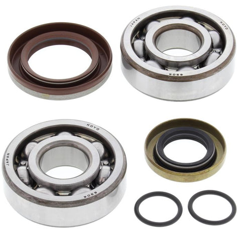 Crank shaft bearing and seal kit components