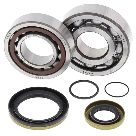 Crank shaft bearing and seal kit components
