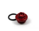 Works Connection Oil Filler Plug Red 24-190 manufacturer photo 1