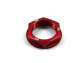 Works Connection Steering Stem Nut (Red) 24-305 manufacturer photo 3