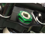 Works Connection Steering Stem Nut (Green) 24-338 manufacturer photo 3