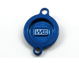 Works Connection Oil Filter Cover Blue KTM/Hus/Gas 27-090 manufacturer photo 1