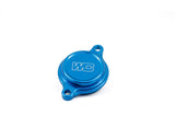 Works Connection Oil Filter Cover Blue Yamaha 27-145 manufacturer photo 1