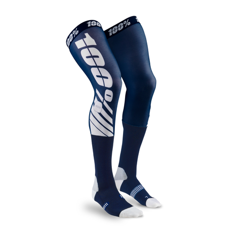 REV KNEE BRACE SOCKS FLASH NAVY LG/XL