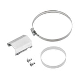SILENCER HEAT GUARD EXTENDER SILVER