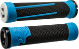 AG-2 MTB/BMX GRIPS BLACK/BLUE W/BLUE