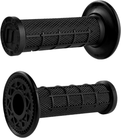 MINI MX HALF WAFFLE GRIPS BLACK