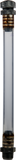 FILLER HOSE W/SCREW CAP CLEAR 12"