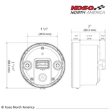 TNT-05R D60 TACHOMETER