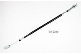 Motion Pro Cable, Black Vinyl, Rear Foot Brake 03-0280 manufacturer photo 1
