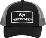 CURVED BILL HAT BLACK/GREY