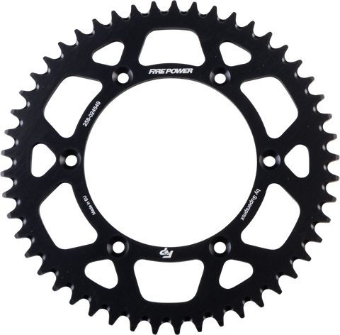 REAR SPROCKET ALUMINUM 49T BLK
