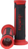 A350 TURISMO GRIPS ANTHRACITE/RED PAIR
