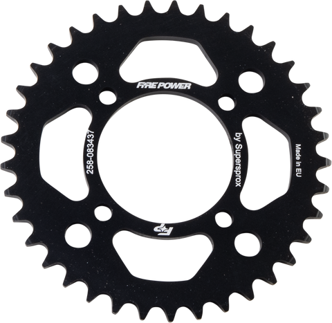 REAR SPROCKET ALUMINUM 37T BLK