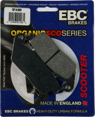 EBC SFA196 SFA Oragnic Scooter Brake Pads (Made In The UK)