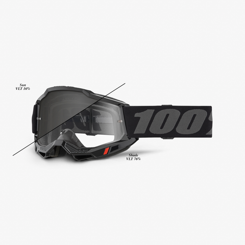 ACCURI 2 WOODS GOGGLE BLK CLEAR/SMK PHOTOCHROMATIC