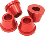 ZETA - ZE37-0331 - Rubber Killer Handlebar Aluminum Bushings, Red
