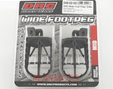 DRC - D48-02-551 50mm Wide Foot Pegs Kawasaki KLX110 2002-2020