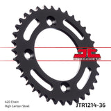 JT Sprockets - JTR1214.36  Steel Rear Sprocket, 36T Honda XR70R CRF70F 1997-2012