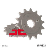JT Sprockets - JTF1321.14 Steel Front Sprocket 14T Honda CBR250R CBR300R 2011-18