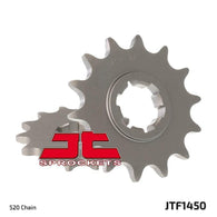 JT Sprockets - JTF1450.14 - Steel Front Sprocket, 14T