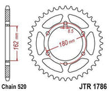 JT Sprockets - JTR1786.52 - Steel Rear Sprocket, 52T