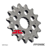 JT Sprockets - JTF1310.15SC - Front Sprocket, 15T - Lightened & Self-Cleaning