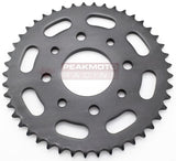 JT Sprockets JTR269.45 Black Steel Rear Sprocket 45T For Honda XL100S 1979-1980
