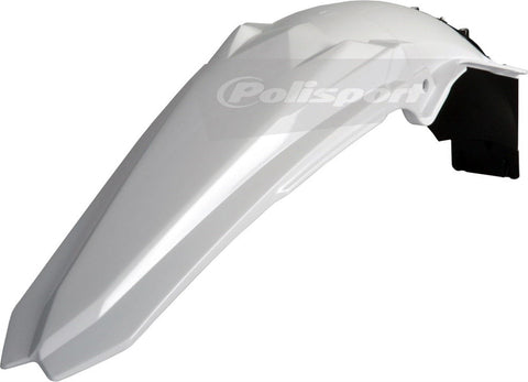 Polisport 8578900001 Rear Fender White For Yamaha YZ450F 2010-2017, YZ250F 14-17