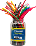 GAS CAP VENT HOSE 18" MULTI-COLOR 50/PK
