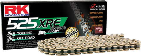 GB525XRE DRIVE CHAIN GOLD 525 X 135