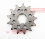 Pro-X - 07.FS23080-13 - Grooved Ultralight Front Countershaft  Sprocket, 13T